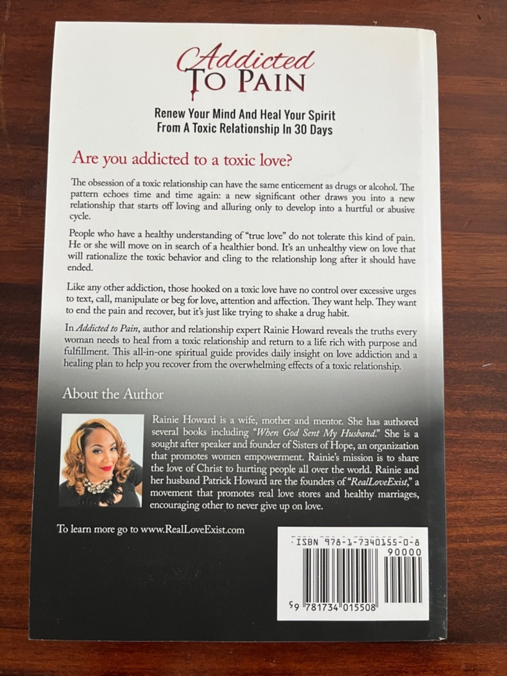 🏷 Addicted to Pain by Rainie Howard - White, Black, Red Cover - Picture 2 of 6